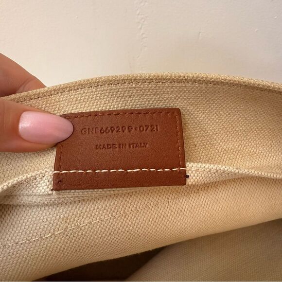 ✨ Saint Laurent Rive Gauche Linen Bucket Bag ✨ - Picture 15 of 15